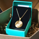 Yuvarlak Paslanmaz Çelik Lazer Baskılı Kolye - Görsel 10