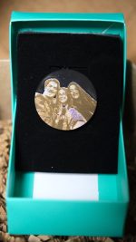 Yuvarlak Paslanmaz Çelik Lazer Baskılı Anahtarlık - Görsel 10