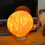 Kişiye Özel Moon Gece Lambası - Görsel 2