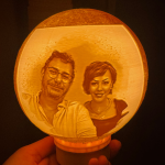 Kişiye Özel Moon Gece Lambası - Görsel 7